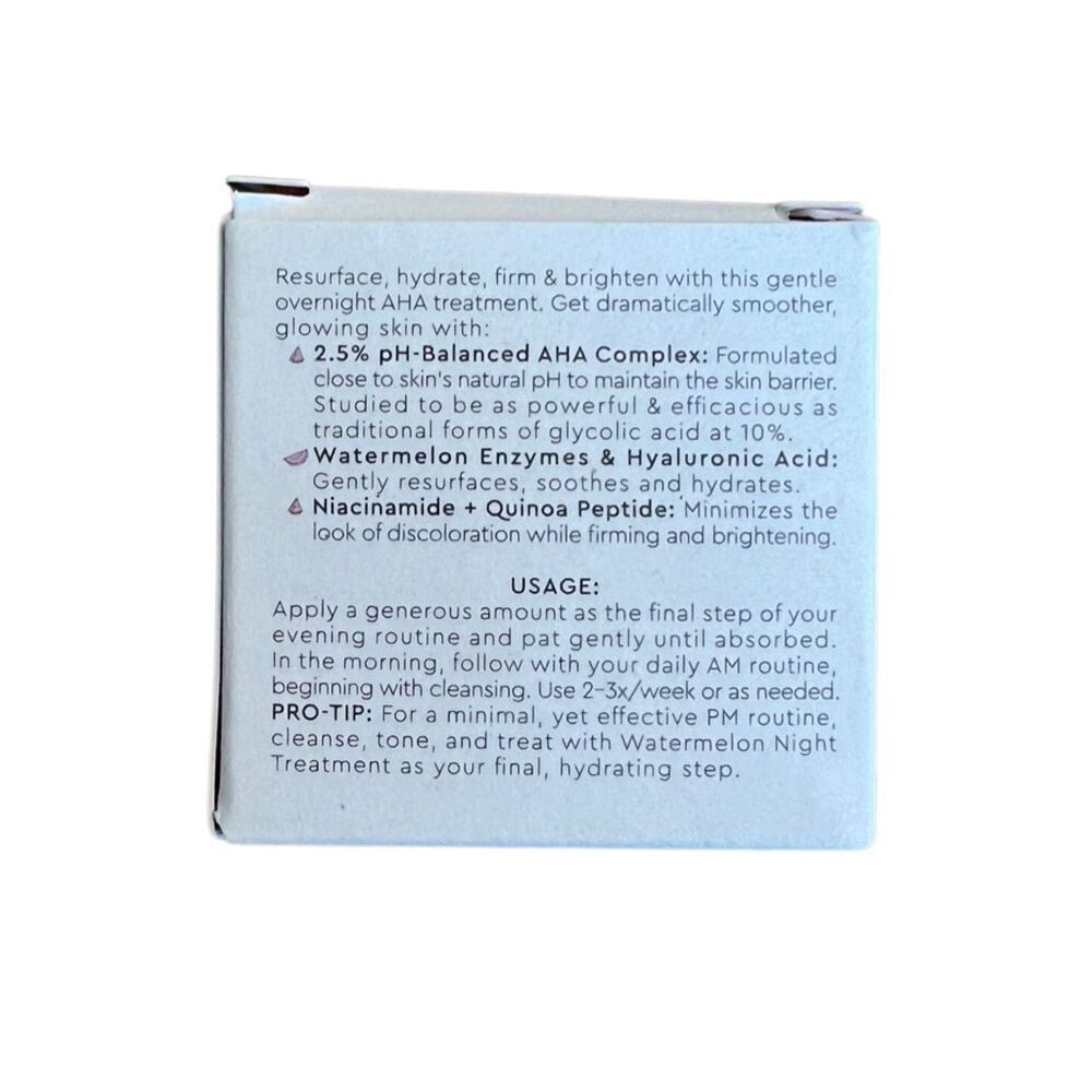 Glow Recipe AHA Night Treatment NIB - Picture 5 of 6